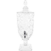 Clayre & Eef Sapkan met Kraan en Deksel 3000 ml Glas