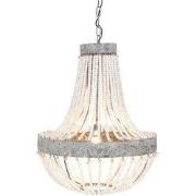 Clayre & Eef Hanglamp Ø 54x72 cm Grijs IJzer