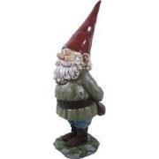 Clayre & Eef Beeld Kabouter 22x13x40 cm Groen Polyresin