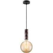 Home sweet home hanglamp Saga roest Globe g180 - amber
