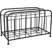 Clayre & Eef Tijdschriftenhouder 39x20x23 cm Bruin IJzer