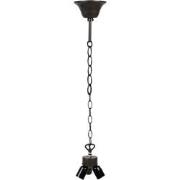 Lumilamp Snoerpendel Ketting Tiffany 130 cm Goudkleurig IJzer