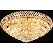 Lumilamp Plafondlamp Kristal Ø 60x25 cm Transparant IJzer