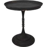 Clayre & Eef Bijzettafel Ø 60x68 cm Bruin IJzer