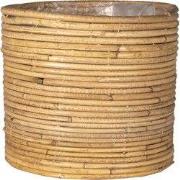 Clayre & Eef Planthouder Ø 26x22 cm Bruin Rotan