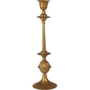 Clayre & Eef Kandelaar Ø 15x53 cm Goudkleurig IJzer