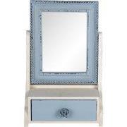 Clayre & Eef Staande Spiegel 25x38 cm Blauw MDF