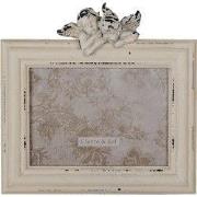 Clayre & Eef Fotolijst 18x13 cm Wit MDF Engel