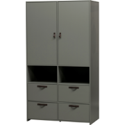 vtwonen Stage Kledingkast - Grenen - Soap - 185x103x40