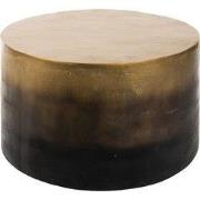 Clayre & Eef Salontafel Ø 60x40 cm Goudkleurig Aluminium