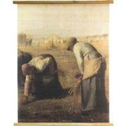 Clayre & Eef Wandkleed 80x100 cm Bruin Beige Hout Boerderij