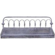 Clayre & Eef Wandrek 55x18x21 cm Grijs Beige Metaal