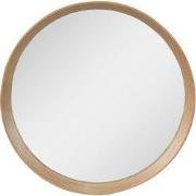 Clayre & Eef Spiegel Ø 50 cm Bruin Hout
