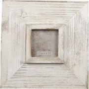Clayre & Eef Fotolijst 9x9 cm Wit Hout