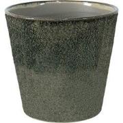 Clayre & Eef Bloempot Ø 19x18 cm Groen Keramiek