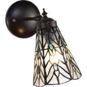 Lumilamp Wandlamp Tiffany 17x12x23 cm Transparant Glas