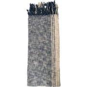 Clayre & Eef Plaid 125x150 cm Blauw Bruin Katoen