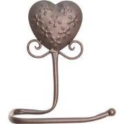 Clayre & Eef WC Rol Houder 19x11x22 cm Bruin IJzer Hart