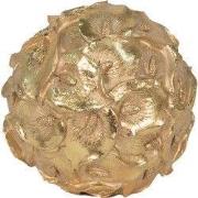 Clayre & Eef Decoratie Ø 10 cm Goudkleurig Polyresin