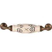 Clayre & Eef Handgreep 17 cm Beige IJzer