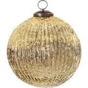 Clayre & Eef Kerstbal Ø 5 cm Goudkleurig Glas