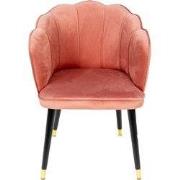 Clayre & Eef Eetkamerstoel 59x62x79 cm Roze IJzer