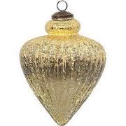 Clayre & Eef Kerstbal Ø 12 cm Goudkleurig Glas