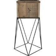 Clayre & Eef Planthouder 28x28x50 cm Bruin Hout