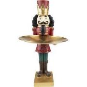 Clayre & Eef Beeld Notenkraker 35 cm Rood Polyresin