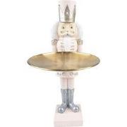 Clayre & Eef Beeld Notenkraker 35 cm Roze Polyresin