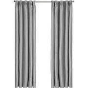 Larson - Luxe effen blackout gordijn - met haken - 1.5m x 2.5m - Licht...