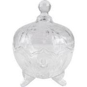 Clayre & Eef Glazen potje Ø 15x20 cm Glas