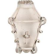 Clayre & Eef Wandlamp 33x18x49 cm Beige Goudkleurig IJzer
