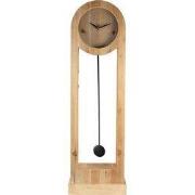 Clayre & Eef Staande Klok 28x100 cm Bruin Zwart Hout