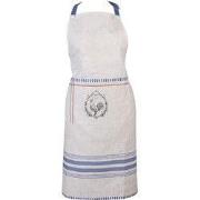 Clayre & Eef Keukenschort 70x85 cm Beige Katoen Haan