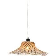 Hanglamp Ibiza - Bamboe/Zwart - 50x50x15cm