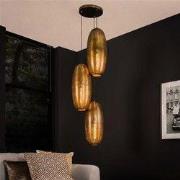 Hoyz - Hanglamp 3L Cosmic - Getrapt - Brons Antiek