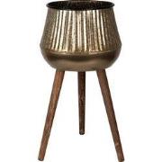 Clayre & Eef Planthouder 66 cm Koperkleurig Bruin Metaal