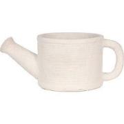 Clayre & Eef Bloempot Gieter 27x15x11 cm Grijs Steen