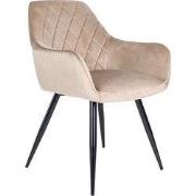 Kick eetkamerstoel Monza - Champagne