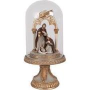 Clayre & Eef Stolp Kerstgroep 29 cm Goudkleurig Polyresin