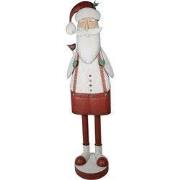 Clayre & Eef Beeld Kerstman 206 cm Wit IJzer