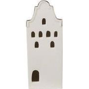 Clayre & Eef Decoratie Huis 20 cm Beige Porselein