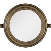 Clayre & Eef Spiegel Ø 25 cm Goudkleurig IJzer