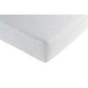 Snug-Fit - Matras Hoeslaken - Waterproof - Badstof - Wit 90x200x28 cm