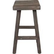 Clayre & Eef Plantentafel 30x30x58 cm Bruin Hout