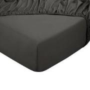 DoubleDry Hoeslaken 100% Natuurlijk Katoen - Eenpersoons 90x200 cm - Z...