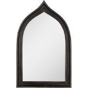 Clayre & Eef Spiegel 17x2x26 cm Bruin Zwart Polyresin
