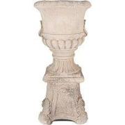 Clayre & Eef Bloempot 33x33x69 cm Beige Magnesium (MGO)