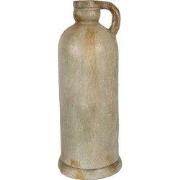 Clayre & Eef Decoratie Kan Ø 17x42 cm Groen Magnesium (MGO)